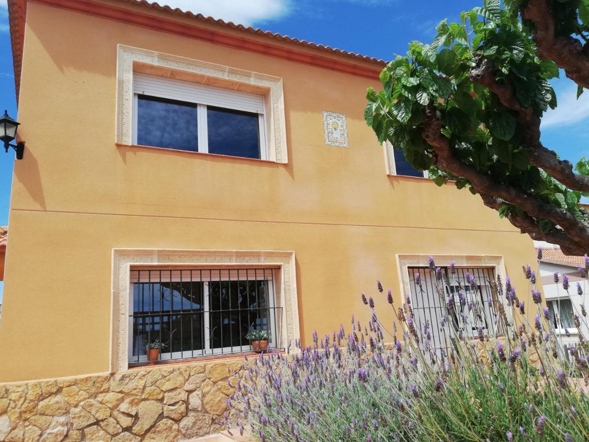 Villa Mas Del Vent- Barbacoa, Jardin, Piscina Privada Y Vistas A Mar Cunit Exterior foto